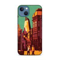 Apple iPhone 13 Uyumlu Kılıf Azarbaijan (44) Tough Armor Kılıf Bakü Çizim