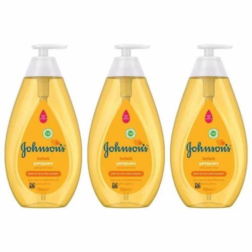 Johnson's Baby Bebek Şampuanı 3 x 750 ML