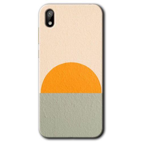 Potkal Hediye Fabrikası Huawei Y5 2019 HD Baskılı Kılıf + 9D Tam Ekran Koruyucu - Color Wall