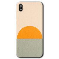 Potkal Hediye Fabrikası Huawei Y5 2019 HD Baskılı Kılıf + 9D Tam Ekran Koruyucu - Color Wall