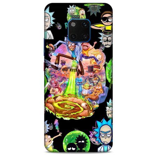 Huawei Mate 20 Pro Uyumlu Kılıf Rick And Morty (39) Liquid Crystal Kılıf Shadow Council