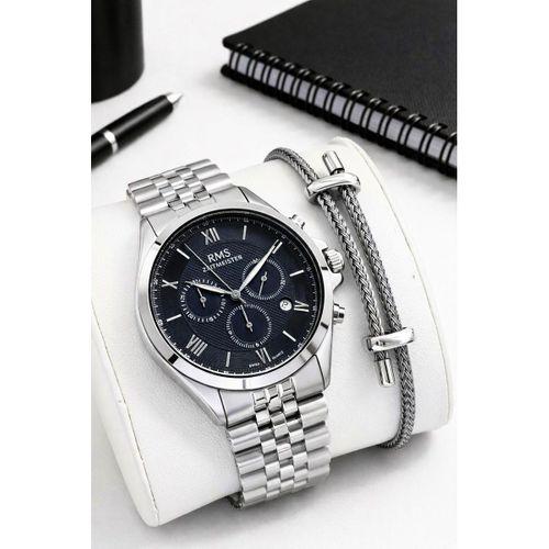 Rms Romanson Swiss Made Mekanizma Çelik Kasa Ve Kordon 5Atm 2Yıl Garantili Erkek Kol Saati AG1598.02