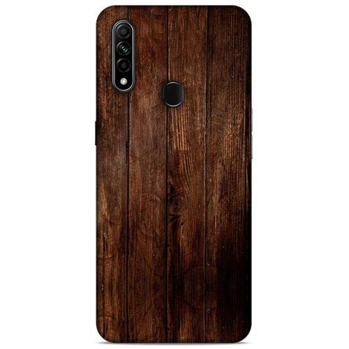 Lopard Oppo A31 Uyumlu Kılıf Wood'X (5) Koruma Kabı Baskılı