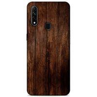 Lopard Oppo A31 Uyumlu Kılıf Wood'X (5) Koruma Kabı Baskılı