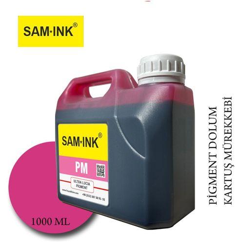 Feyink® Samink Canon Lucia Pro Serisi Plotter Pigment Kartuş Dolum Mürekkebi PFI-1300 PFI-1700 PM (Photo Magenta) -1000ml-