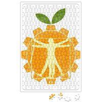 Laranja Mecanica Vitruviana Puzzle 240 Parça Yapboz