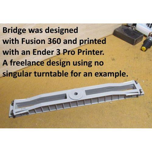 N Ölçek Turntable Bölüm 1 - Köprü - 5149598