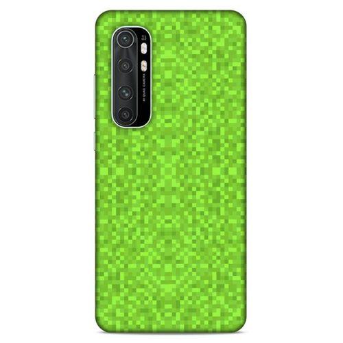 Lopard Xiaomi Mi Note 10 Lite Uyumlu Kılıf PiXel (2) Kabı Yeşil Kahve
