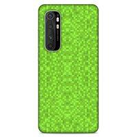 Lopard Xiaomi Mi Note 10 Lite Uyumlu Kılıf PiXel (2) Kabı Yeşil Kahve