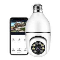 WiFi 360 Panoramik Ampul Kamera Gece Görüş Ses Akıllı Hareket Algılayıcı