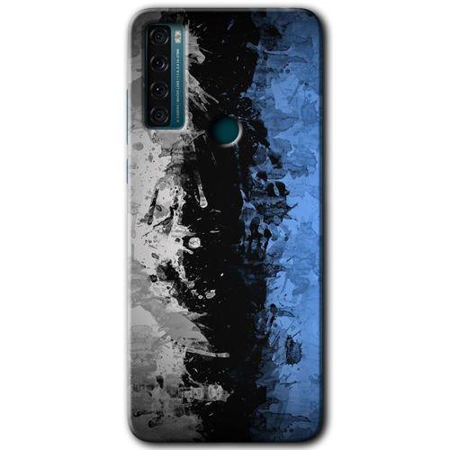 TCL 20 SE Kılıf HD Desen Baskılı Arka Kapak - Abstract Wallpaper