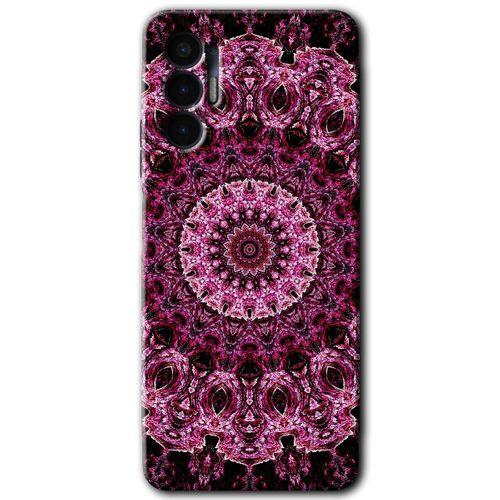 Tecno Spark 8 Pro Kılıf HD Desen Baskılı Arka Kapak - Mandala Patterns Kaleidoscope