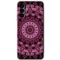 Tecno Spark 8 Pro Kılıf HD Desen Baskılı Arka Kapak - Mandala Patterns Kaleidoscope