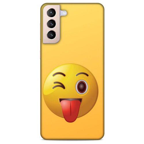 Lopard Samsung Galaxy S21 Plus Uyumlu Kılıf Emojix (42) Rugged Armor Kılıf
