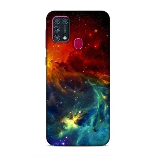 Samsung Galaxy M31 Kılıf Uzayda Girdabı Arka Kapak Silikon Koruma Full Koruyucu