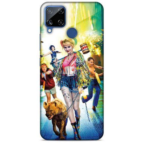 Realme C15 Uyumlu Kılıf Harley Quinn (32) Soft Silikon Kılıf Lavanta pembesi