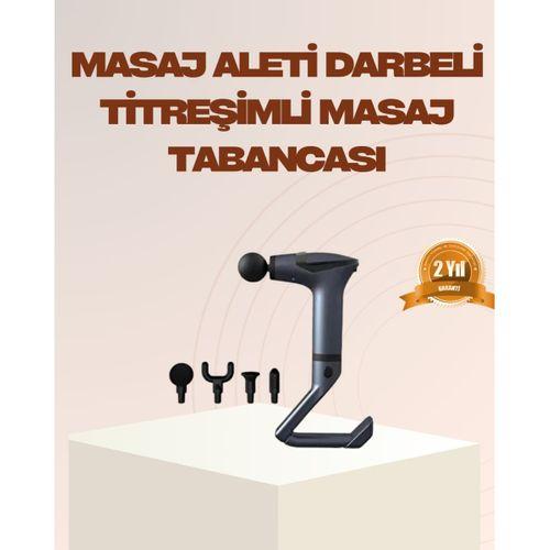 Şarjlı Taşınabilir 3in1 Titreşimli Masaj Aleti Esneme Bantlı