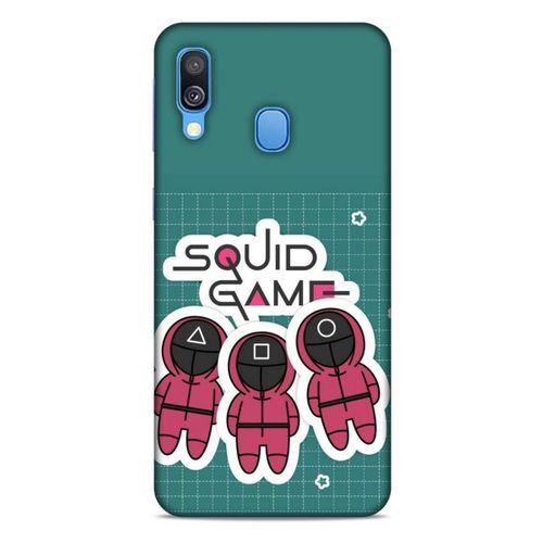 Samsung Galaxy A40 Uyumlu Kılıf Squid Game (40) Fit Silikon Kılıf Sook