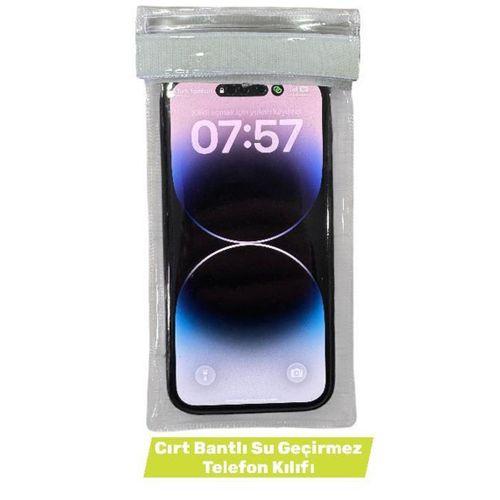 Telefon Kılıfı Su Geçirmez - Kilitli ve Cırtlı Kapak XL