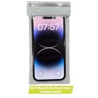 Telefon Kılıfı Su Geçirmez - Kilitli ve Cırtlı Kapak XL