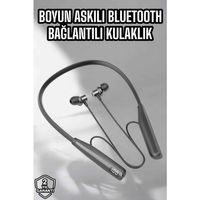 Boyun Bantlı Bluetooth Kulaklık Yüksek Ses Kaliteli 100 Saat Kulaklık