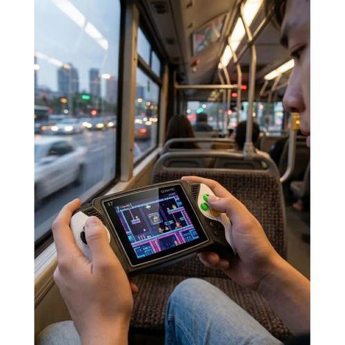 620 Klasik Oyunlu Mini El Konsolu Şarjlı Batarya Hd Görüntü