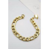 Ezme Zincir Çelik Bileklik - Altın