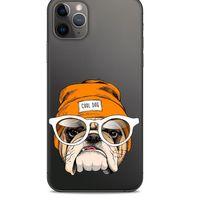 Zoologix (34) Apple Iphone 11 Pro Max Şeffaf Kılıf Silikon Desenli