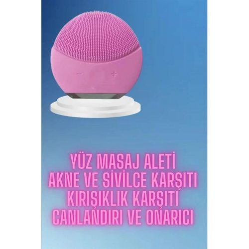 Kaş Bıyık Ve Yüz Epilasyon Aleti Ve Titreşimli Yüz Temizleme Masaj Aleti İkili Set