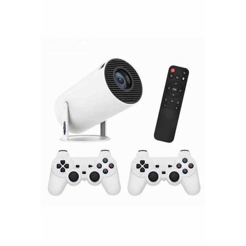 Ayaklı Oyun Projeksiyonu Çift Kollu Taşınabilir Sinema Projektörü