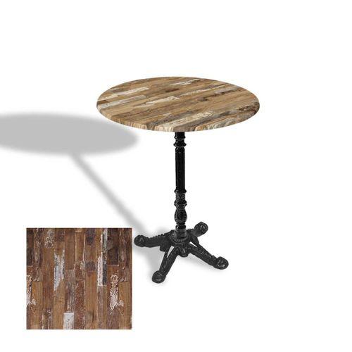 Dockers Çipa 1004 Döküm Ayak Yuvarlak Masa Çap 70cm - (Werzalit, Wermodin ve Allzalit Tabla) - Maracaibo