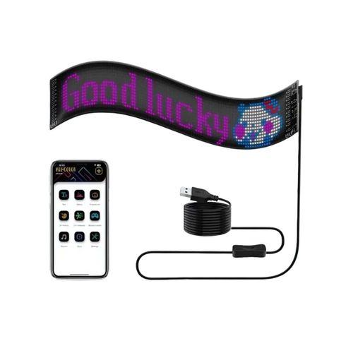 Rgb Led Yazı Paneli Telefon Kontrollü Kayan Yazı Animasyonlu Ekran
