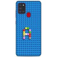 Lopard Samsung Galaxy A21s Uyumlu Kılıf BloX (11) Tam Koruma A Harfi