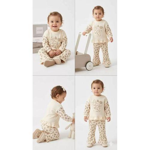 6/24 Ay İspanyol Paça Penye Bebek Takımı