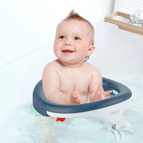 BabyJem Yandan Açılır Banyo & Mama Oturağı İndigo