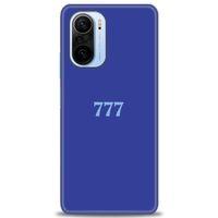Xiaomi Redmi K40 Kılıf HD Baskılı Kılıf - 777 + Tam Ekran Koruyucu