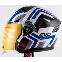 SEVGENT Kask Çenesiz Gözlüklü Evo Mavi-Siyah 52808 -S-