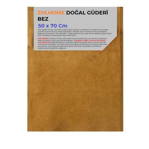 Zhlhome Doğal Güderi Bez 50X70 CM
