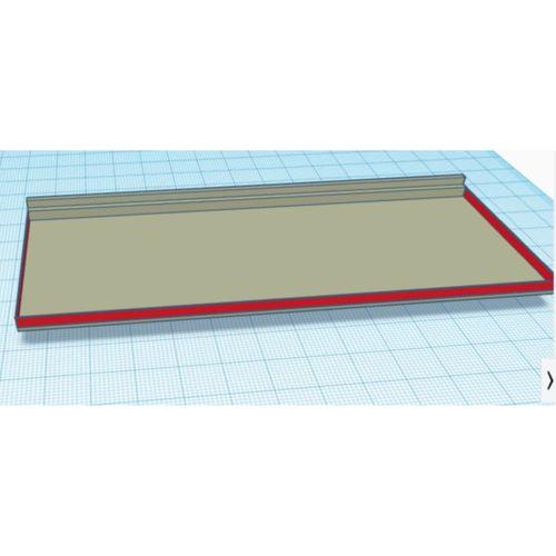 Ender 3 Tabla Kenar Koruma Aparatı (Bu ürün Sadece Plastik parçadır - Almadan Önce Soru Sorabilirsiniz)