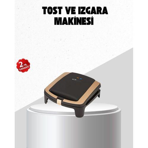 Tost Makinesi Ev Tipi Pratik Kullanım 4 Tost Kapasiteli