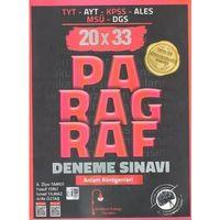 TYT AYT KPSS ALES MSÜ DGS Paragraf 20 x 33 Deneme Sınavı Edebiyat Sokağı