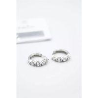 Taşlı Küpe - Gümüş