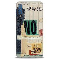 Samsung Galaxy A7 2018 Kılıf HD Baskılı Kılıf - Risk + Tam Ekran Koruyucu