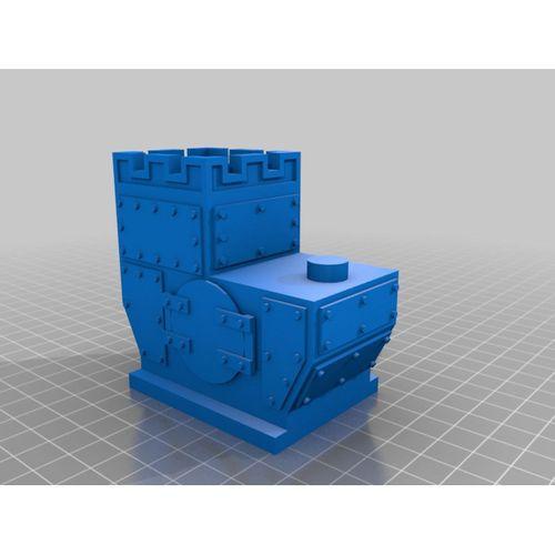 28mm Uzay Cüce Kara Tren - 3713009