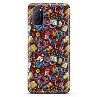 Graffitix (47) Desenli Silikon Kapak Alcatel 3x 2020 Kılıf