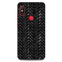 Xiaomi Redmi Note 6 Pro Kılıf Dragons (2) Kabı Ejderha Deri Siyah