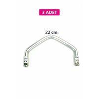 Gizli Metal Çanta Bursu – 3 Adet - 22 cm - Metal Çanta Aparatı Çanta Aksesuarı