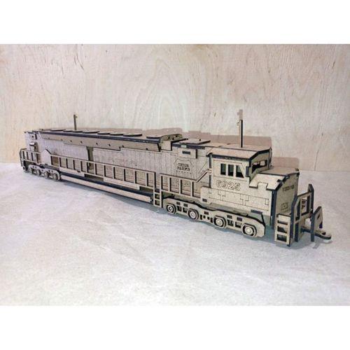 EMD Lokomotif Lazer Kesim 3D Baskı (Bu ürün Sadece Plastik parçadır - Almadan Önce Soru Sorabilirsiniz)