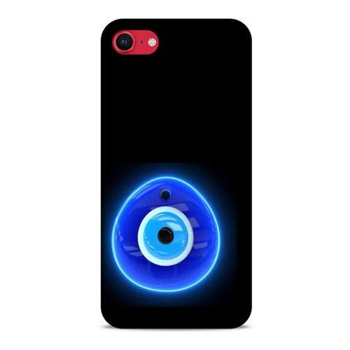 Nazarium (45) Desenli Silikon Kapak Apple iPhone SE 2020 Kılıf