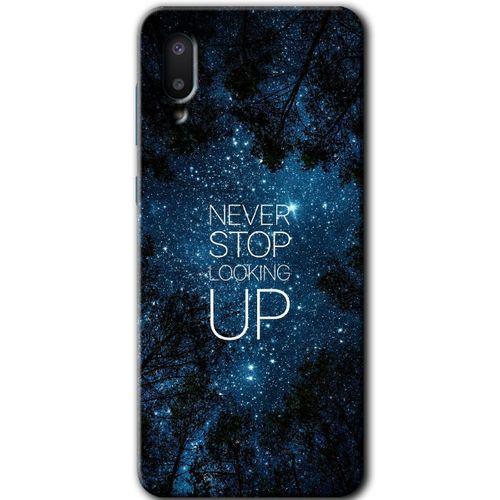 Potkal Hediye Fabrikası Samsung Galaxy A02 Kılıf HD Desen Baskılı Arka Kapak - Stars Wallpaper